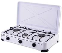 Prekė su pažeista pakuote. Mini viryklė dujinė Brock GS 003, balta sp.