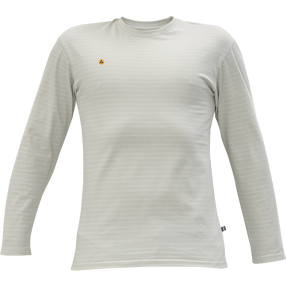 T-krekls vīriešu Cerva Noyo ESD LS, pelēka krās., 3XL izmērs
