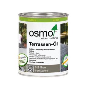 Aliejus terasoms OSMO 019, pilkas, 0.75 l