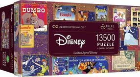 Puzle Trefl Golden Age of Disney 81026, 198.56 cm x 137.6 cm, 13500 gab., daudzkrāsaina