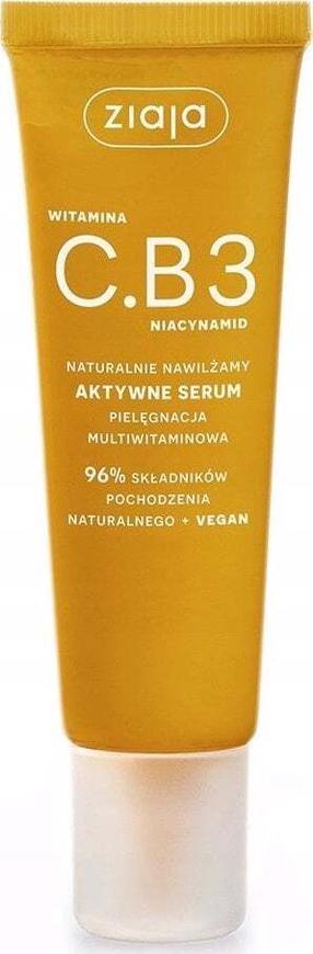 Сыворотка для лица Ziaja Vitamin C.B3 Niacinamide, 30.0 мл