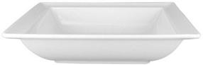 Serviravimo dubuo RAK Classic Gourmet, 400 ml, 16 cm x 16 cm x 4.5 cm, Ø 16 cm, balta sp., porcelianas