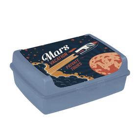 Toidukarp Keeeper Deco Click 1069768028400, 1 l, 17 cm x 13 cm, sinine v./mitmevärviline