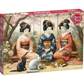 Пазл CherryPazzi Springtime Tea, 50 см x 70 см, 1000 шт., многоцветный