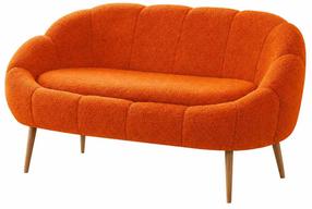 Sofa Hanah Home Lida 251BLS1115, oranžinė sp., 50 x 130 cm x 105 cm