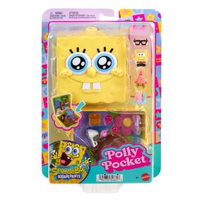 Figūrėlių rinkinys, su priedais Mattel Polly Pocket SpongeBob JKC84, įvairių spalvų