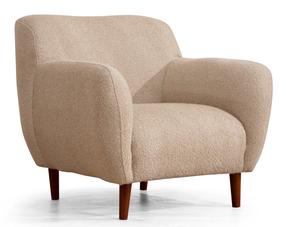 Krėslas Hanah Home Napoli 569HLN1521, šviesiai ruda sp., 95 cm x 96 cm x 86 cm