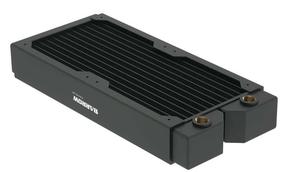 Радиатор Barrow Dabel-40a 240, 0.250 л, 27.7 см, черный цв.