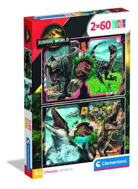 Puzle Clementoni Super Color Jurassic World 24830, 27 cm x 18.5 cm, 120 gab.