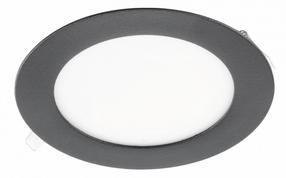 Šviestuvas įleidžiamas GTV Oris Plus, 4000°K, LED, juoda sp., 7 W