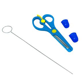 iLike S3 Accessory Set 3in1 for 3D Pen - Puhastusnõel / Käärid / 2 Sõrmekaitsed