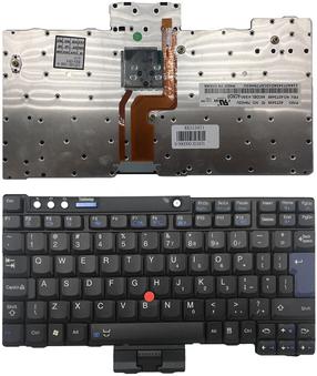 Portatīvo datoru tastatūras Lenovo KB313471, melna krās.