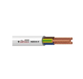 Kabelis Lietkabelis H05VV-F, Eca, 5 x 0.75 mm², 100 m