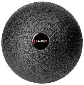 Masāžas bumbiņa HMS Massage Ball BLM01, melna krās., 10 cm