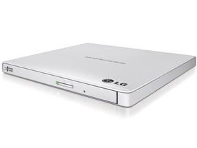 Ārējais optiskais diskdzinis LG GP57EB40, 200 g, balta krās.