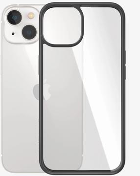 Telefono dėklas PanzerGlass ClearCase, skaidri sp./juoda sp., Apple