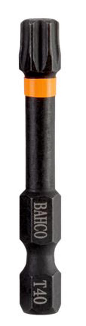Биты для ударной отвертки Bahco 66IM, T40, 50 мм, 1/4"