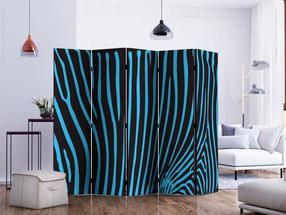 Širma Artgeist Zebra Pattern (Turquoise) Ii, įvairių spalvų, 225 cm x 172 cm