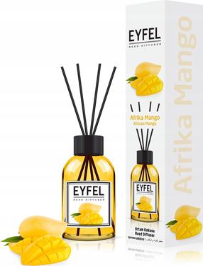 Namų kvapas, kvapiosios lazdelės Eyfel African Mango, 120 ml Geltona sp.