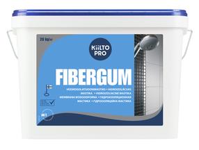 Mastiks Kiilto Fibergum, 20 kg