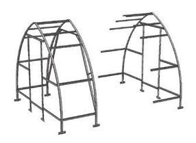  Каркас надстройки теплицы Klasika Arrow Export, 2 м