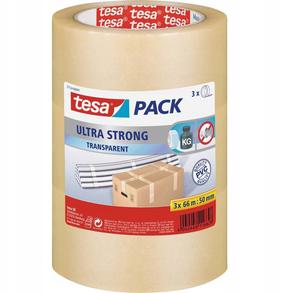 Pakketeip Tesa Ultra Strong, ühepoolne, 198 m x 50 mm