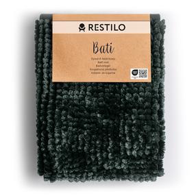 Коврик для ванной Restilo Bati, черный цв./серый цв., 70 см x 50 см