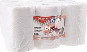 Papīra dvieļi Office Products Kolos Junior, 2 sl, 6 gab.