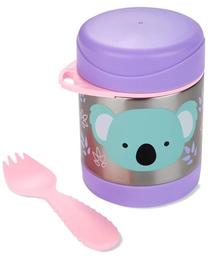 Termosas maistui Skip Hop Zoo Koala, 325 ml, 1 m., 8.8 cm, nerūdijantysis plienas, rožinė sp./violetinė sp.