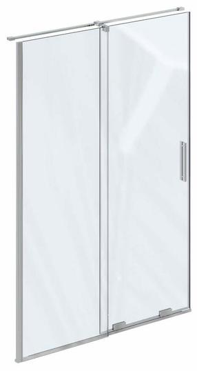 Dušo durys Ravak RODP2, 100 cm x 195 cm, skaidri sp./chromo sp./grūdintas