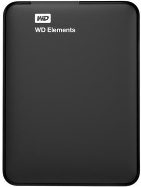 Жесткий диск Western Digital WD Elements, HDD, 4 TB, черный цв.