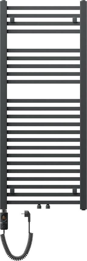 Elektrinis rankšluosčių džiovintuvas Mexen Pluton, antracito sp., 50 cm x 120 cm, 600 W