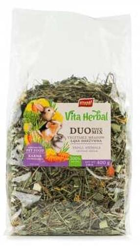 Еда для грызунов Vitapol Vita Herbal Duo Snack, для кроликов/для морских свинок/для грызунов, 0.4 кг