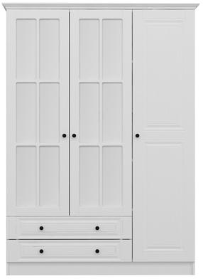 Шкаф Kalune Design Kale 3 Mebran Kapak 190, белый цв., 52 см x 135 см x 190 см
