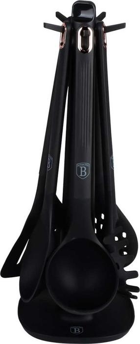 Köögiriistade komplekt Berlinger Haus Black Rose 8617, 39.4 cm, must v., 6 tk