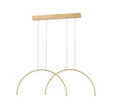 Светильник навесной Viokef Megan, LED, 3000 °К, 1 x 39 Вт, золотой цв. / золотой цв.