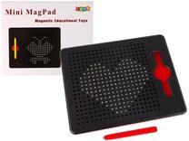 Magnetinis žaislas Lean Toys Mini MagPad, juoda sp., 380 vnt.