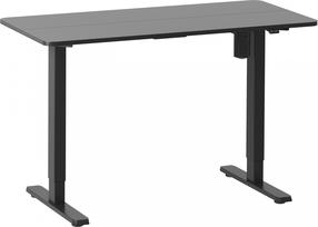 Компьютерный стол регулируемая высота Equip 650812, 120 см x 60 см, 68 - 118 см, черный цв.