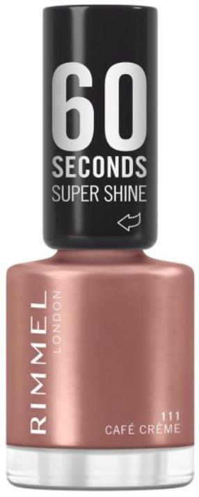 Nagų lakas Rimmel London 60 Seconds Super Shine, cafe crema sp., 8 ml