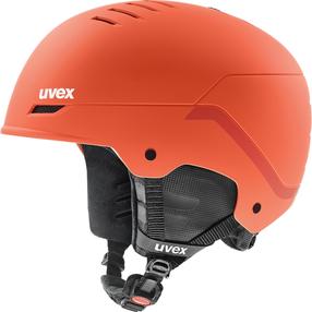 Slēpošanas ķivere Uvex Wanted, sarkana krās., 54-58 cm