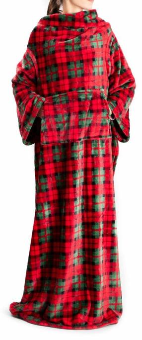 Pledas Homla Tartan 750922, raudonas/žalias, 130 cm x 170 cm