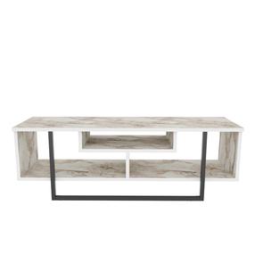 TV-laud Kalune Design Asal 120, pruun v./valge v./must v., 35.2 cm x 120 cm x 40.2 cm