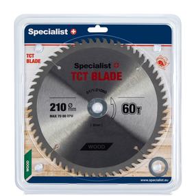 Pjovimo diskas Specialist+, 210 mm x 30 mm
