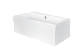 Ванна, свободно устанавливаемая Besco Infinity, 160 см x 100 см x 55.5 см, правосторонняя, белый цв.