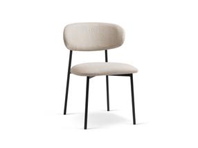 Kėdžių rinkinys Cosmopolitan Design Nina, matinė, smėlio sp., 52 cm x 55 cm x 78 cm, 2 vnt.