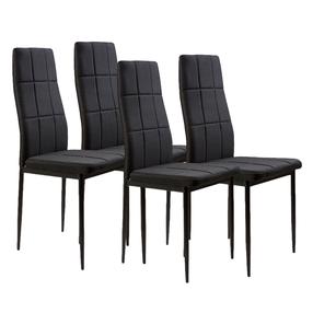 Toolide komplekt ModernHome, matt, must v., 42 cm x 42 cm x 98 cm, 4 tk