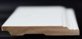 Grindjuostė JM Grupa 4751013164741, 270 cm x 9.5 cm x 1.5 cm, balta sp.