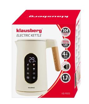 Elektrinis virdulys Klausberg KB 9005, 1.7 l, smėlio sp.