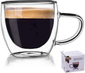 Dubultā stikla krūze Orion, caurspīdīga, 0.1 l