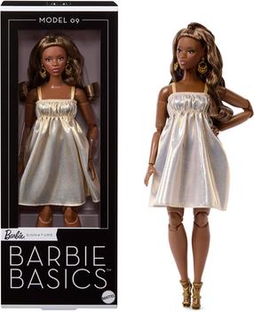 Lėlė Mattel Barbie Signature Basics 09 JJX28, 30 cm, ruda sp.